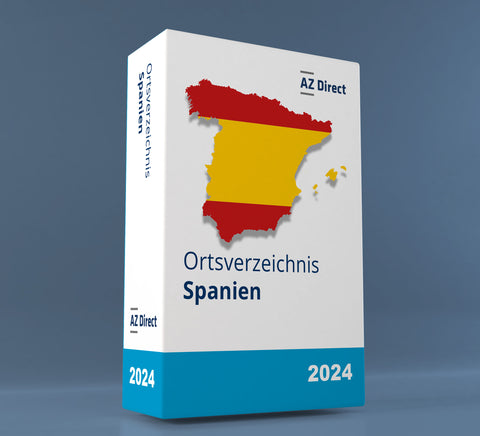 Ortsverzeichnis Spanien