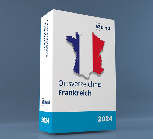 Ortsverzeichnis Frankreich