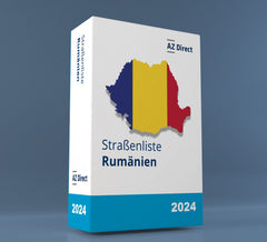 Straßenliste Rumänien