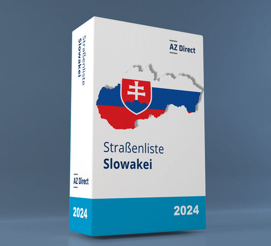 Street List Slovakia