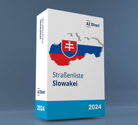 Street List Slovakia