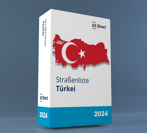 Straßenliste Türkei